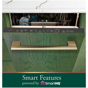 Cafe 24 in. Top Control Flush-Mount Smart Dishwasher with 44 dBA Sound Level, 3rd-Rack & Dual Convection Ultra Dry - Custom Panel Ready, , hires