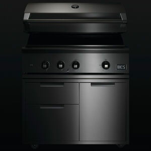 DCS Series 9 36 in. 3-Burner Built-In Liquid Propane Gas Grill with Rotisserie & Smoke Box - Stainless Steel, , hires