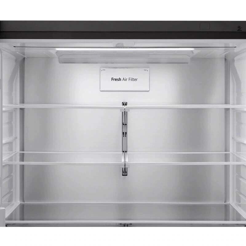 LG 36 in. 28.6 cu. ft. Smart 4-Door French Door Refrigerator with Ice & Water Dispenser - PrintProof Stainless Steel, PrintProof Stainless Steel, hires