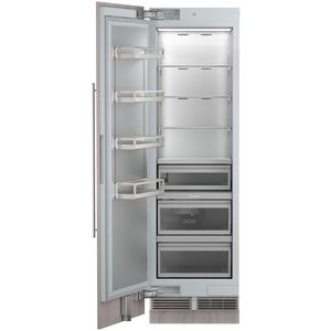 Thermador Freedom Collection 24 in. 14.2 cu. ft. Built-In Smart Triple Drawer Upright Freezer with Ice-Maker & Adjustable Shelves - Custom Panel Ready, , hires