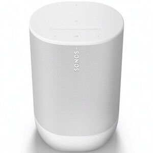 Sonos Move 2 Portable Rechargeable Spashproof Bluetooth & Wi-Fi Speaker - White, White, hires