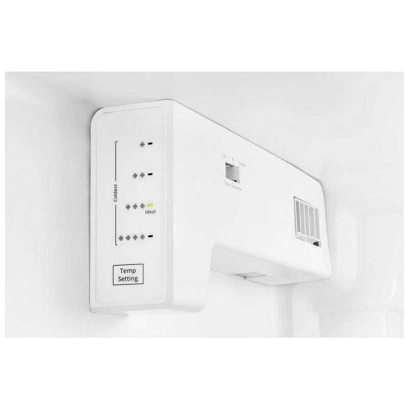 Whirlpool 33 in. 21.7 cu. ft. Side by Side Refrigerator - Monochromatic Stainless Steel, Monochromatic Stainless Steel, hires