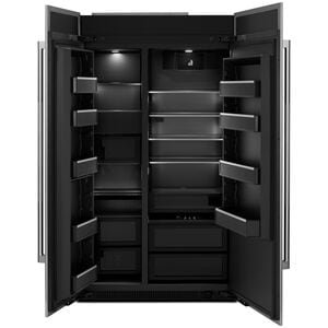 JennAir 48 in. 29.4 cu. ft. Built-In Counter Depth Side by Side Refrigerator with Ice Maker - Custom Panel Ready, , hires