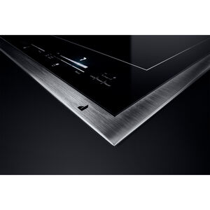 JennAir Lustre Stainless 24 in. 4-Burner Induction Cooktop with Simmer Burner & Power Burner - Stainless Steel, , hires
