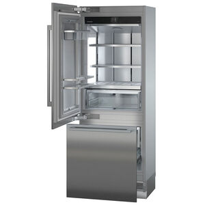 Liebherr Monolith Series 30 in. Built-In 14.5 cu. ft. Smart Counter Depth Bottom Freezer Refrigerator with Internal Water Dispenser - Custom Panel Ready, , hires