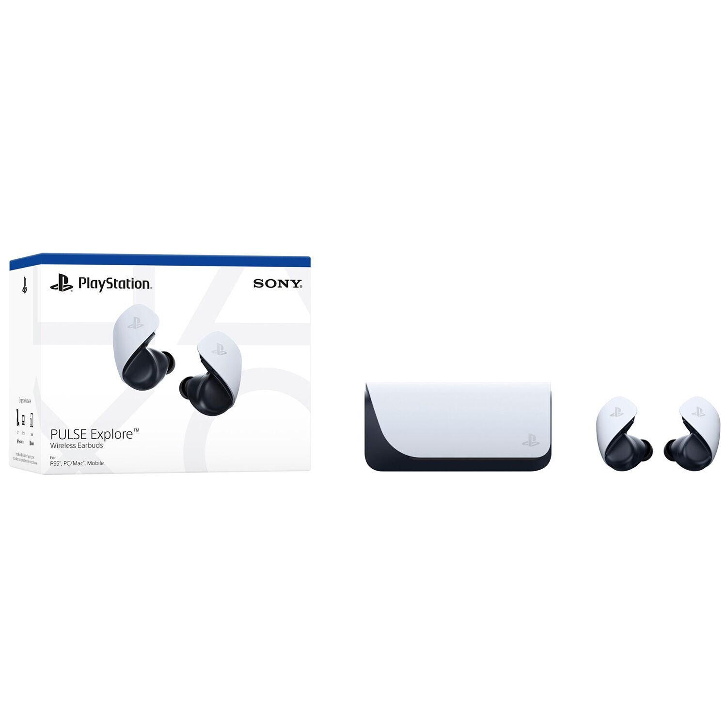Sony Pulse Explore Wireless Earbuds for PS5 White P.C. Richard Son