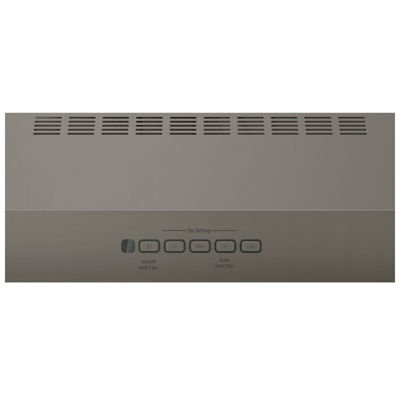 GE 30 in. Convertible Standard Style Range Hood with 310 CFM, 4 Fan Speeds & 2 Halogen Lights - Slate, , hires