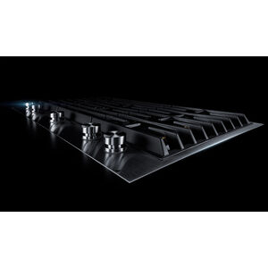 JennAir Euro-Style 30 in. 5-Burner Natural Gas Cooktop with Simmer Burner & Power Burner - Stainless Steel, , hires