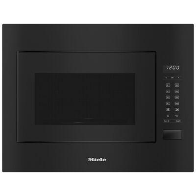 Miele 24 in. 0.9 cu.ft Built-In Microwave with 7 Power Levels - Black | M2241SC