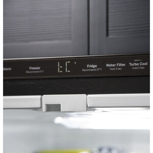 GE 33 in. 24.8 cu. ft. Bottom Freezer Refrigerator with Ice Maker - Fingerprint Resistant Stainless, , hires