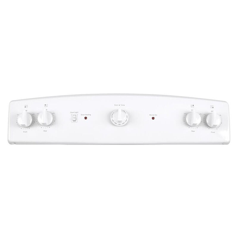 GE 30 in. 5 cu. ft. Electric Range with Coil Burners - White, White, hires