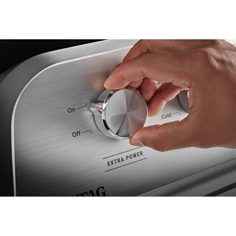 Maytag 28 in. 4.5 cu. ft. Top Load Washer with Agitator & Extra Power Button - White, , hires