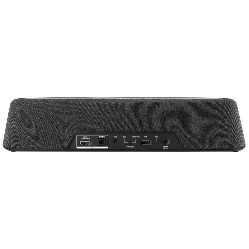 Polk Magnifi Mini AX Ultra Compact Dolby Atmos Sound Bar With Wireless Subwoofer - Black, , hires