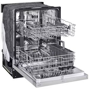 LG 24 in. Front Control Dishwasher with 50 dBa Sound Level, Dynamic Dry & Pocket - Stainless Steel, , hires