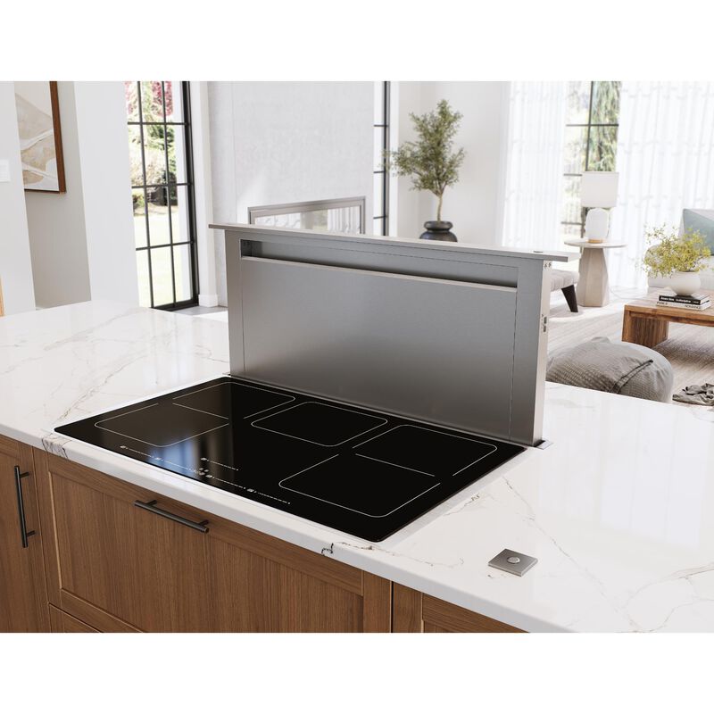 Zephyr 36 in. Convertible Downdraft with 600 CFM & 3 Fan Speeds - Stainless Steel, , hires