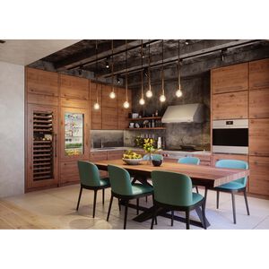 Wolf 36 in. Convertible Canopy Pro Style Style Range Hood with 2 LED Lights - Stainless Steel, , hires