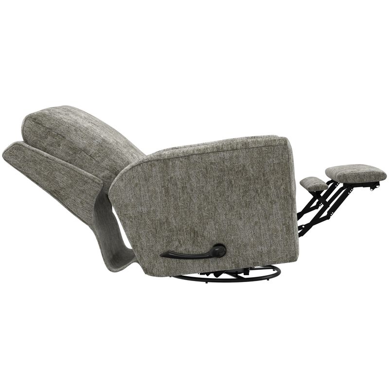 Catnapper Belton Swivel Glider Recliner - Stone, Stone, hires