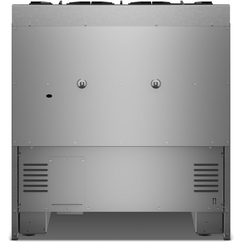 KitchenAid 36 in. 5.1 cu. ft. Air-Fry True European Convection Gas Range with 6 Sealed Burners - Juniper, , hires