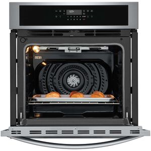 Frigidaire 27 in. 3.8 cu. ft. Electric Single Wall Oven with Standard Convection - Stainless Steel, Stainless Steel, hires