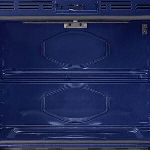 Samsung 30 in. 5.1 cu. ft. Smart Electric Single Wall Oven - Fingerprint Resistant Black Stainless Steel, Black Stainless, hires