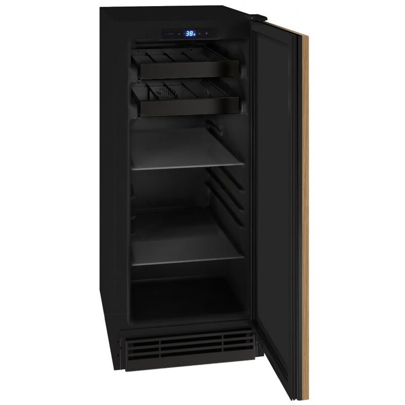 U-Line 1 Class Series 15 in. 2.9 cu. ft. Built-In/Freestanding Beverage Center with Adjustable Shelves & Digital Control - Custom Panel Ready, Custom Panel Required, hires