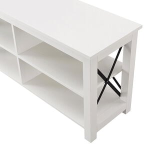 Hudson & Canal Sawyer 50" TV Stand - White, , hires