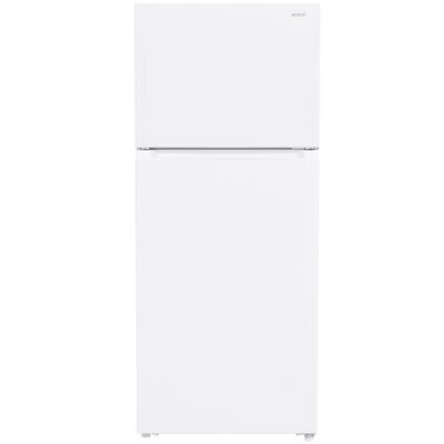 Avanti 28 in. 14.6 cu. ft. Counter Depth Garage-Ready Top Freezer Refrigerator - White | AVFF146DLJ0W