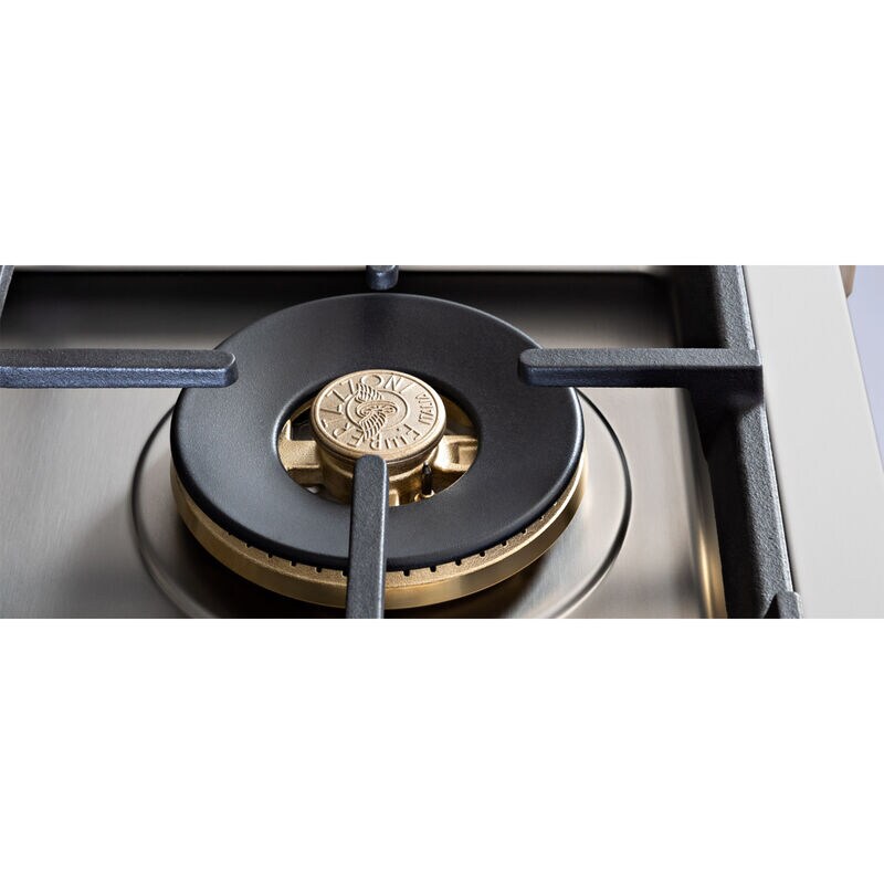 Bertazzoni Professional Series 36 in. 6-Burner Natural Gas Rangetop with Simmer Burner & Power Burner - Stainless Steel, , hires