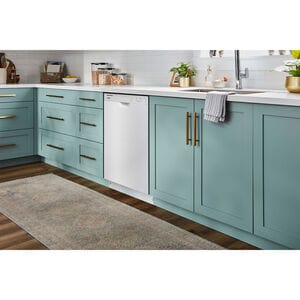 Whirlpool 24 in. Front Control Dishwasher with 59 dBa Sound Level & Pocket - White, White, hires