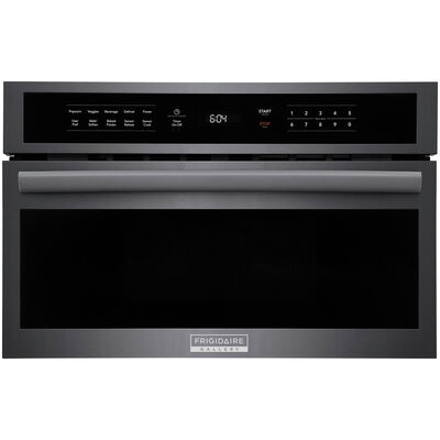 Frigidaire Gallery 30 in. 1.6 cu.ft Built-In Microwave with 9 Power Levels & Sensor Cooking Controls - Black Stainless Steel | GMBD3068AD