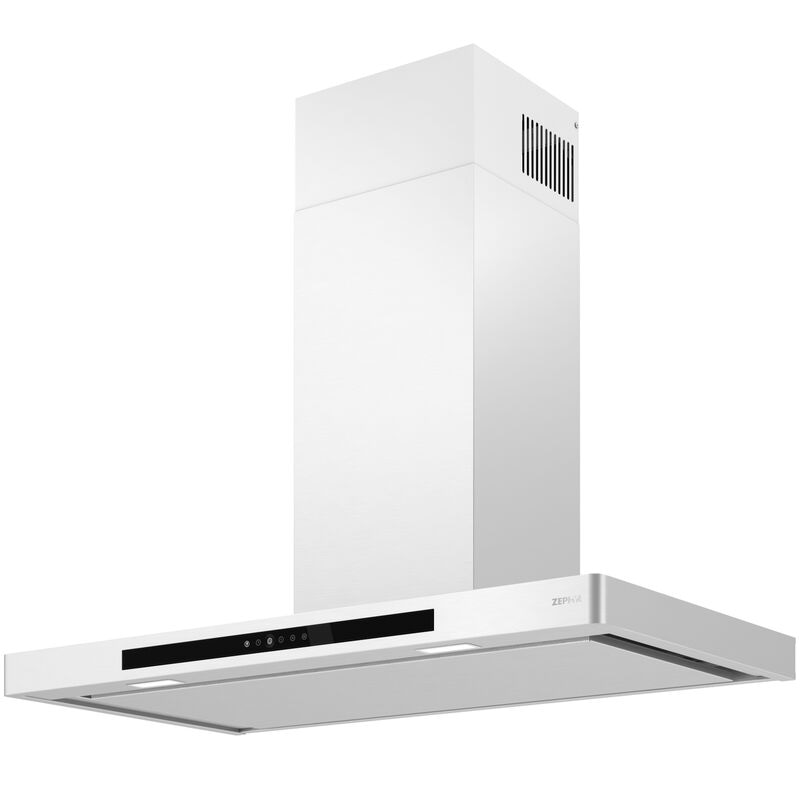 Zephyr 36 in. Standard Style Range Hood with 3 Speed Settings,Convertible Venting & 2 LED Lights - Stainless Steel, , hires