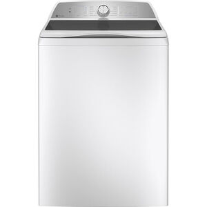 GE Profile 28 in. 5.0 cu. ft. Smart Top Load Washer with Sanitize with Oxi - White, White, hires
