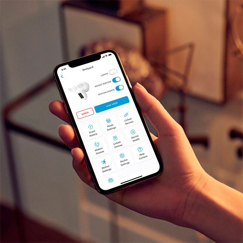 All-new Ring Floodlight Cam Wired Plus with motion-activated 1080p HD video, Black (2021 release), , hires