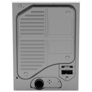 GE 28 in. 7.8 cu. ft. Smart Stackable Gas Dryer with Sensor Dry, Sanitize & Steam Cycle - White, White, hires