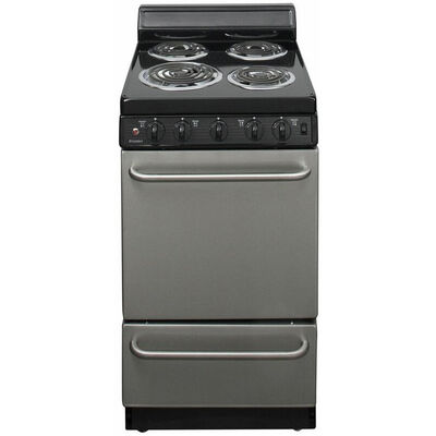 Premier 20 in. 2.4 cu. ft. Electric Range with Coil Burners - Stainless Steel | EAK600BP