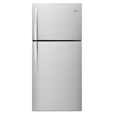 Whirlpool 30 in. 19.1 cu. ft. Top Freezer Refrigerator - Stainless Steel | WRT519SZDG