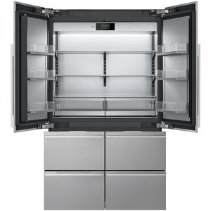 SKS 48 in. 26.0 cu. ft. Built-In Smart Counter Depth 6-Door French Door Refrigerator with Internal Water Dispenser - Stainless Steel, , hires