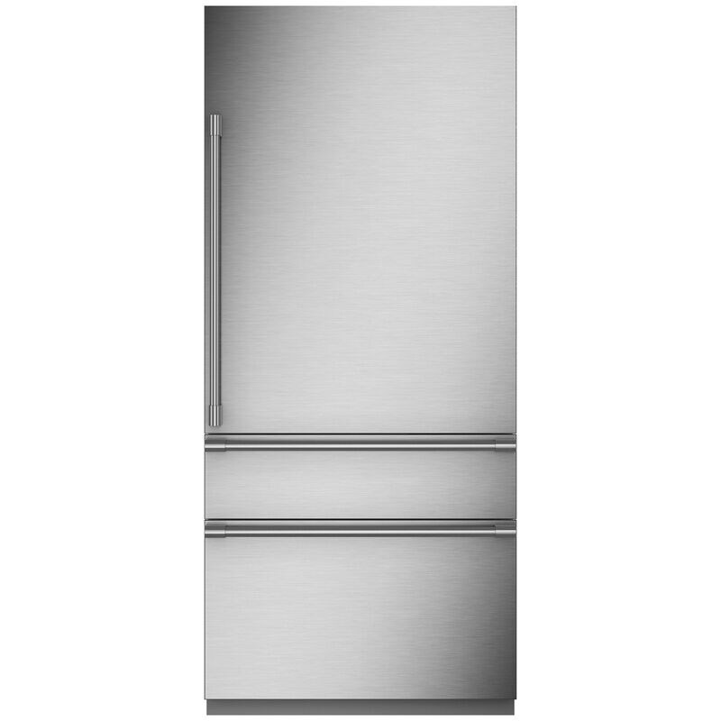 Monogram 36 in. 20.1 cu. ft. Built-In Smart Counter Depth Bottom Freezer Refrigerator with Ice Maker - Custom Panel Ready, , hires