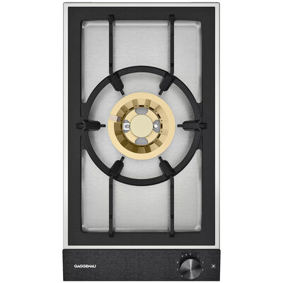 Gaggenau Vario 200 Series 12 in. 1-Burner Natural Gas Cooktop with Simmer Burner & Power Burner - Stainless Steel | VG231220CA