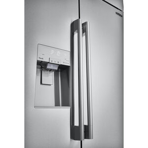 SKS 42 in. 25.6 cu. ft. Built-In Smart Counter Depth Side by Side Refrigerator with Ice & Water Dispenser - Stainless Steel, , hires