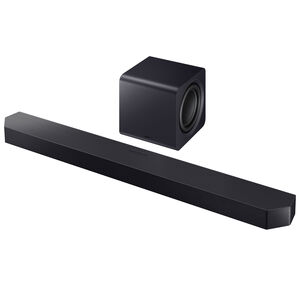 Samsung Q-Series 7.1.2 Channel Dolby Atmos Smart Sound Bar with Bluetooth & Wireless Subwoofer - Black, , hires