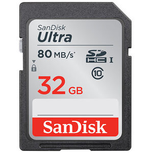 SanDisk 32GB Ultra UHS-I SDHC Memory Card (Class 10), , hires