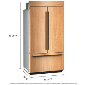 KitchenAid Refrigerator KBFN542TPA, Custom Panel Required, hires