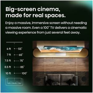 Hisense - 100" Class U6 Pro Series ULED Mini-LED 4K UHD Smart Fire TV, , hires