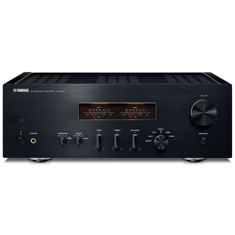 Yamaha Integrated Amplifier - Black, , hires