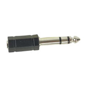 RCA 1/4" to 1/8" Stereo Adapter, , hires