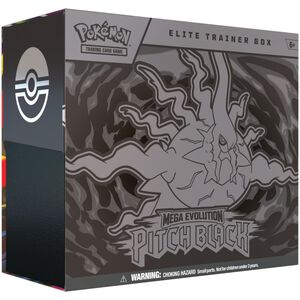 Pokemon Trading Card Game: Mega Evolution - Pitch Black Elite Trainer Box, , hires