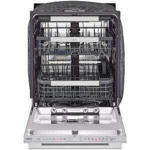 SKS 24 in. Top Control Smart Dishwasher with 40 dBa Sound Level, 3rd-Rack & Dynamic Heat Dry - Stainless Steel, , hires