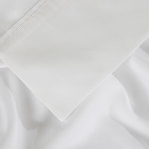 BedGear Basic Twin XL Size Sheet Set (Ideal for Adj. Bases) - Bright White, , hires