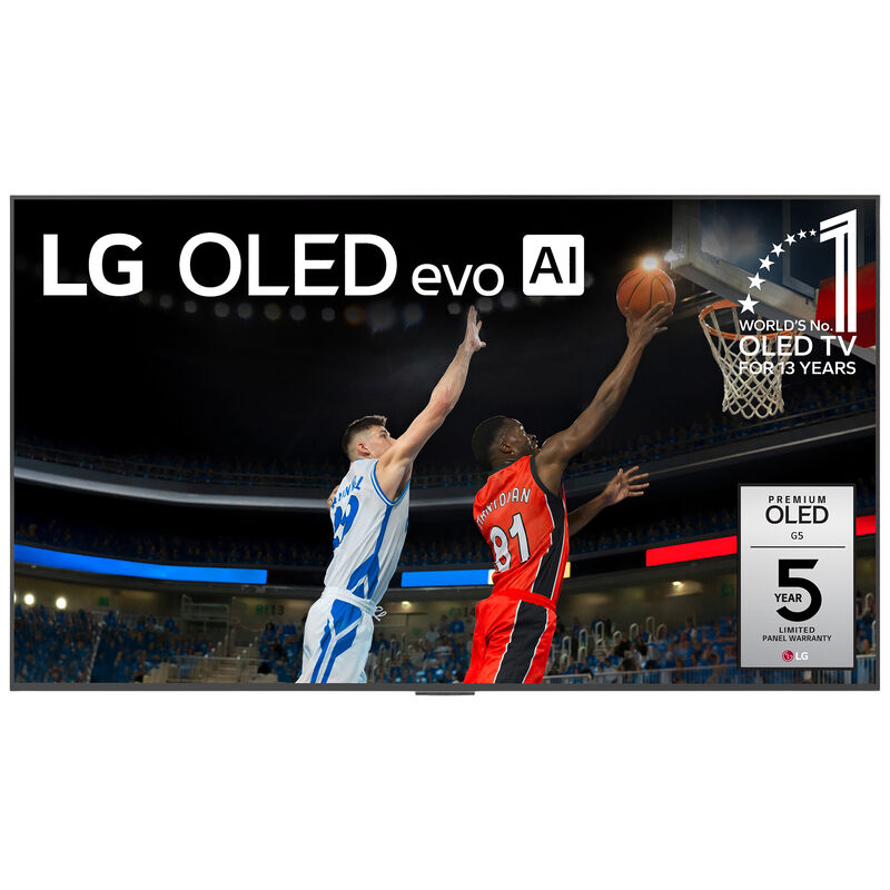 LG - 55" Class G5 Series OLED evo 4K UHD Smart webOS TV, , hires